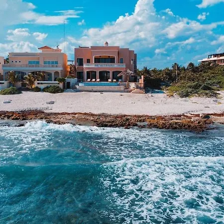 Hacienda Tankah Stunning Private Villa With 7 Bedrooms 8 Beds Pool And Personal Cook Luxury Exclusivity And Comfort For Groups And Families Of Up To 14 Guests In A Paradise By The Sea