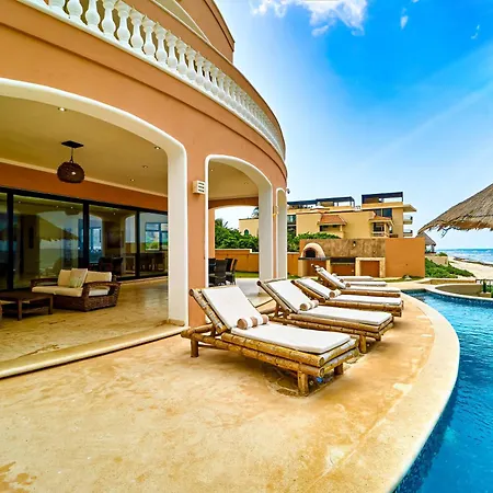 Hacienda Tankah Stunning Private Villa With 7 Bedrooms 8 Beds Pool And Personal Cook Luxury Exclusivity And Comfort For Groups And Families Of Up To 14 Guests In A Paradise By The Sea