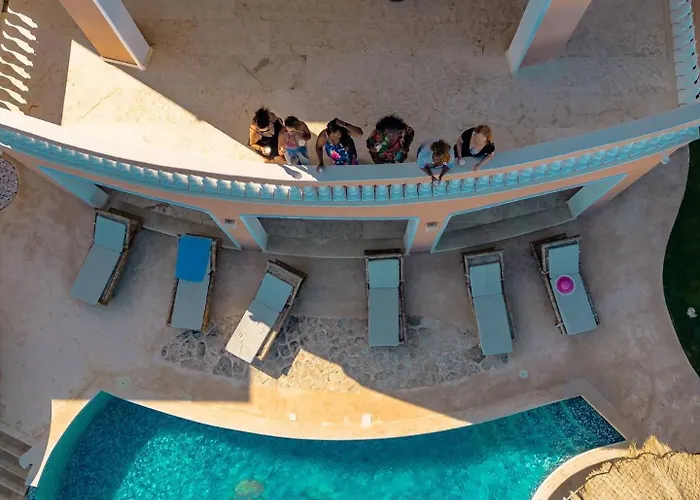 Luxury 7 Bedroom Oceanfront At Hacienda Tankah With Infinity Pool & Premium Hospitality Tulum