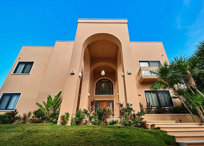 Luxury 7 Bedroom Oceanfront At Hacienda Tankah With Infinity Pool & Premium Hospitality Pousada